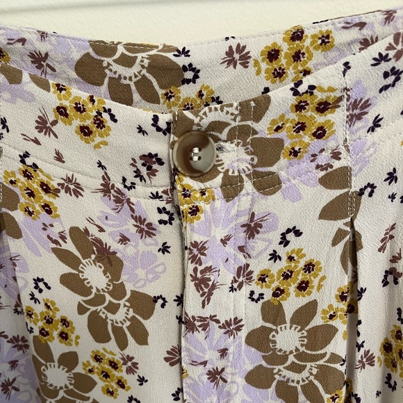 Free People Can't Take My Eyes Off You Floral Flare Pants, XS - Picture 11 of 16